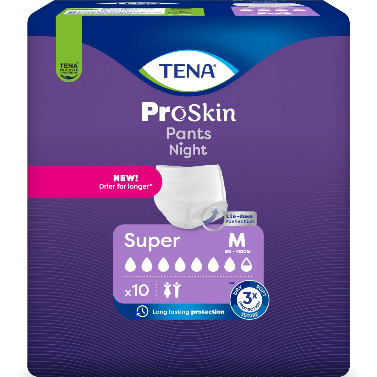 TENA Proskin Pants Night Super