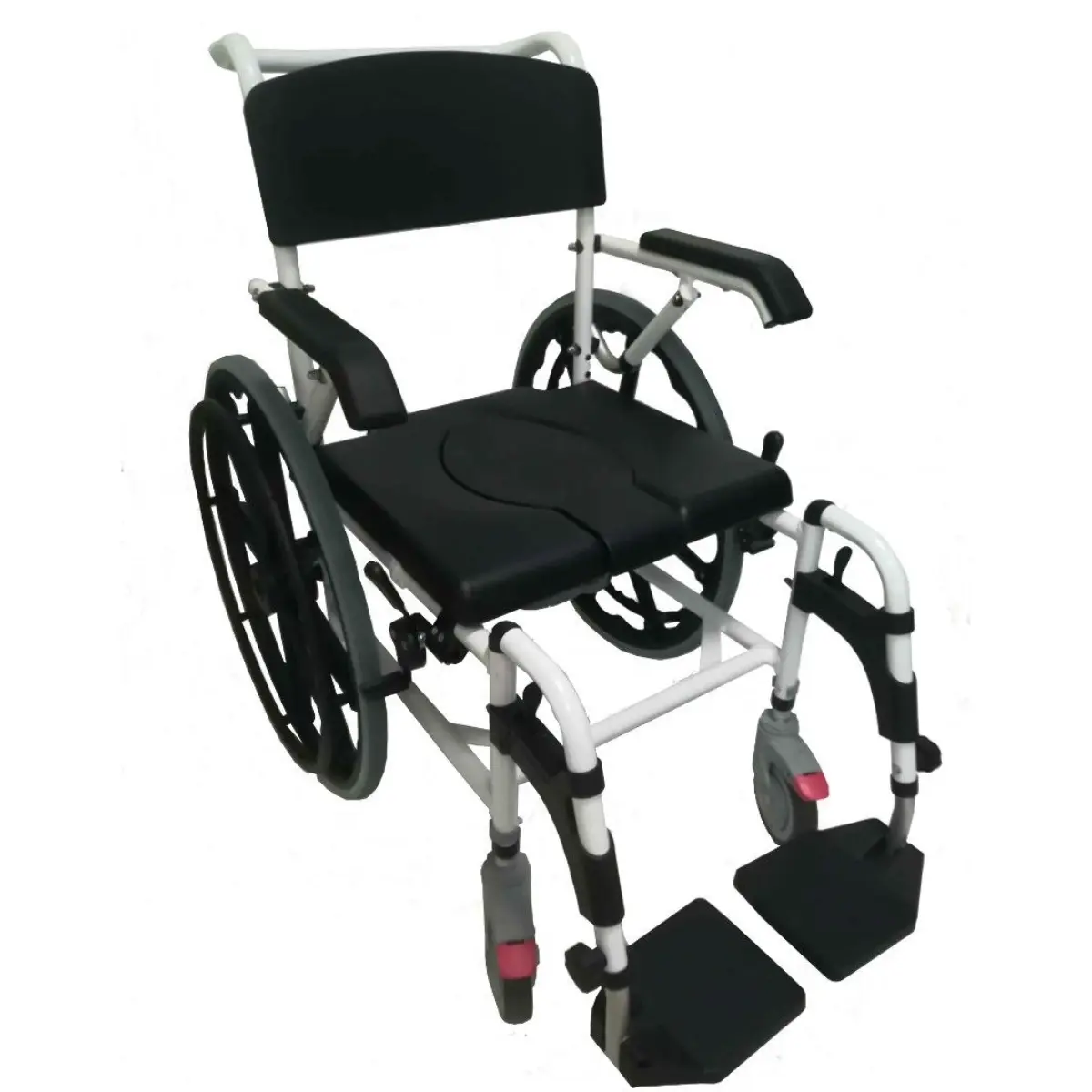 Duschtoilettenstuhl Atlantic (24 Zoll Reifen Hinten)