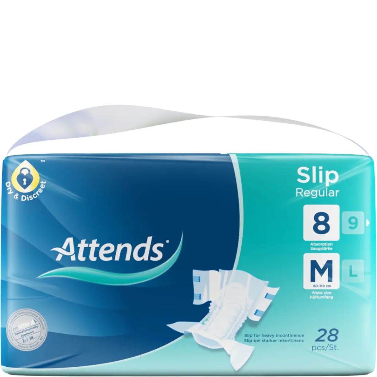Attends Slip Regular 8