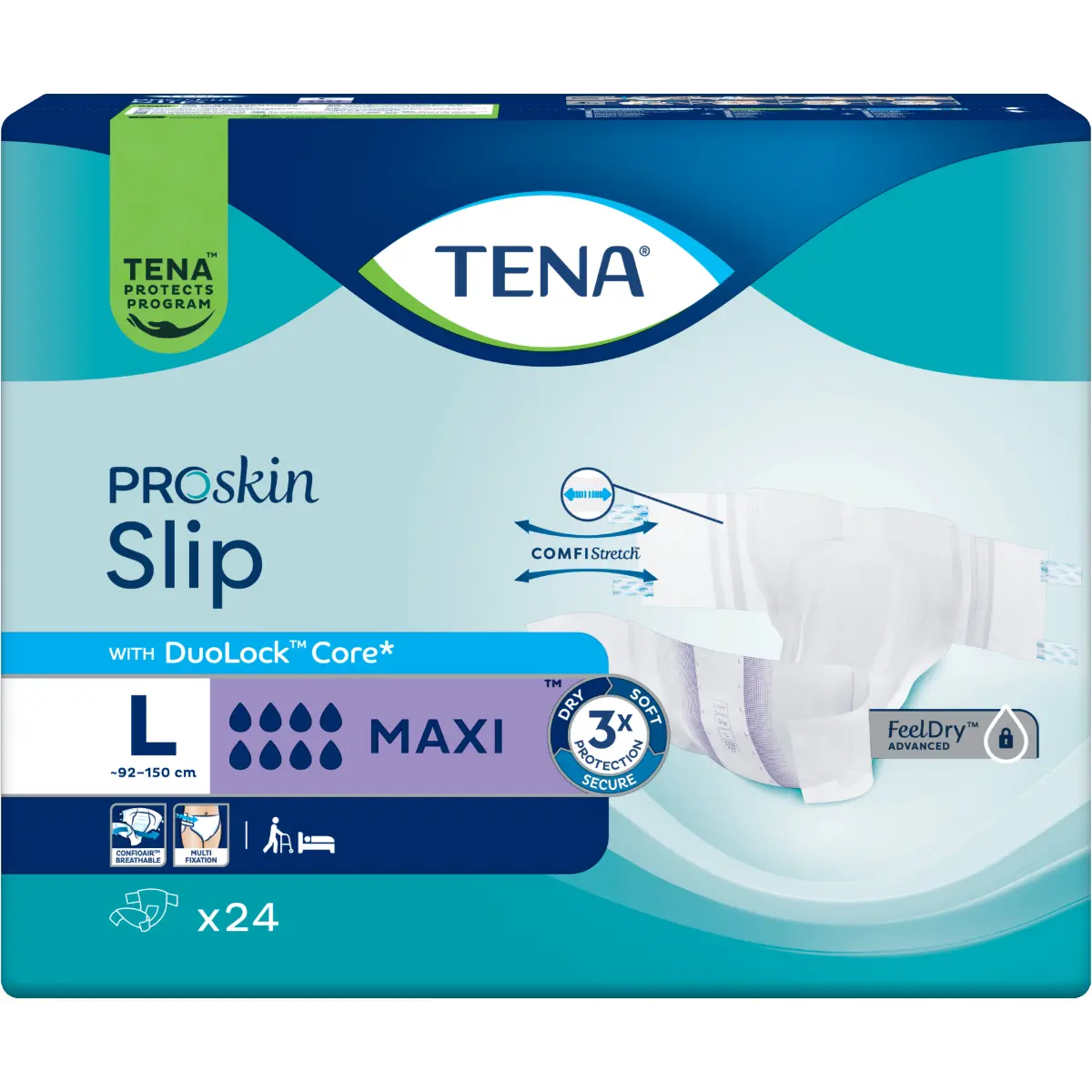 TENA Proskin Slip Maxi L