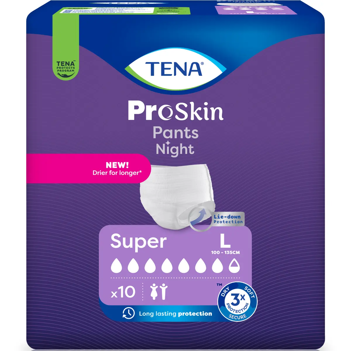 TENA Proskin Pants Night Super L