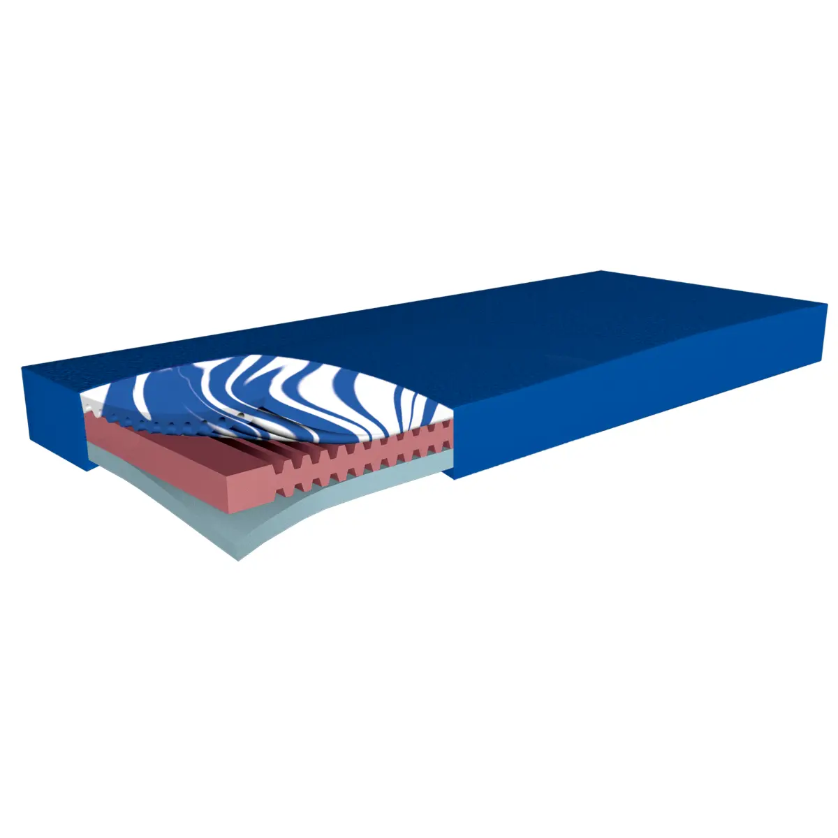 Dekubitustherapie-Matratze Hyper Foam Gel