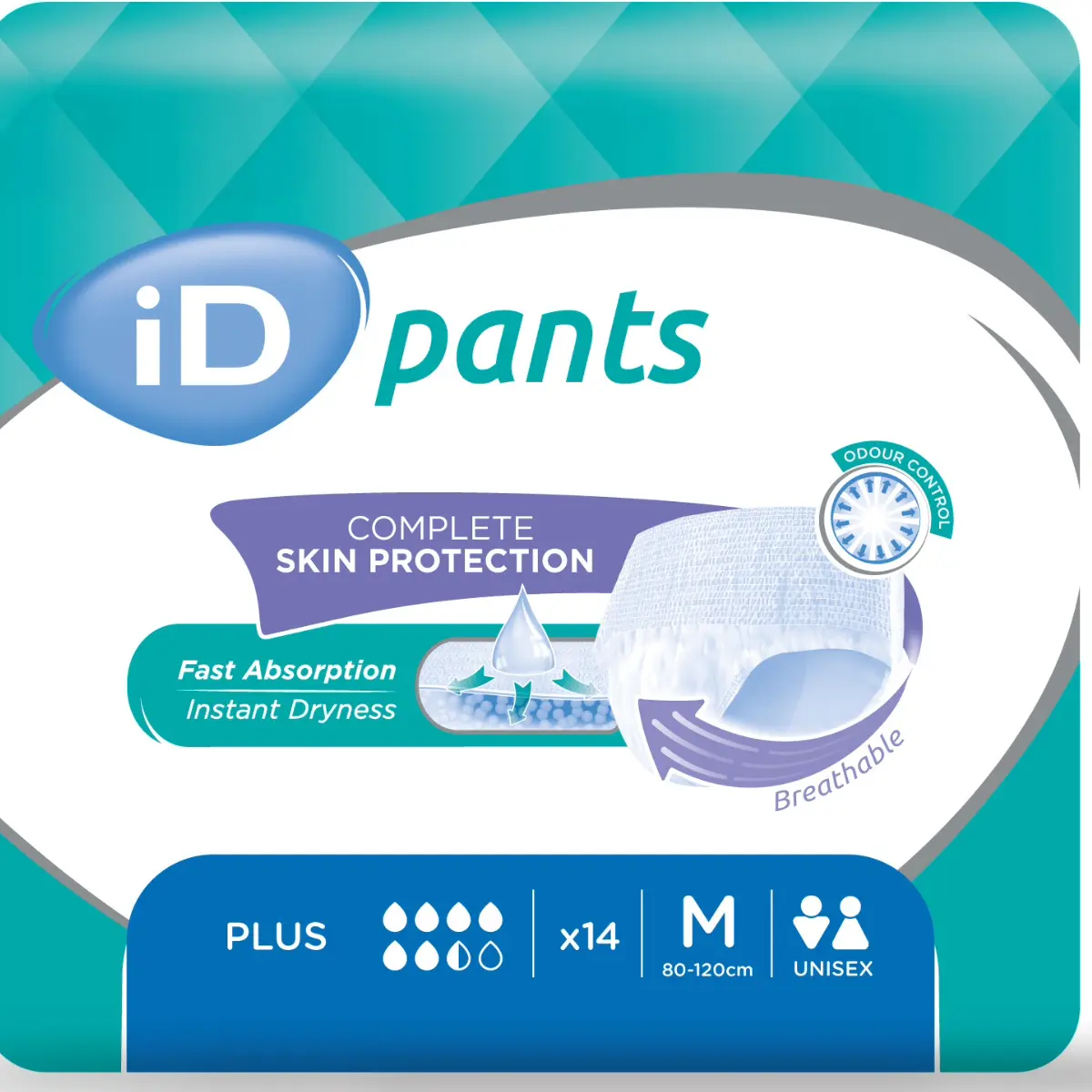 iD Sensitive Pants Plus M
